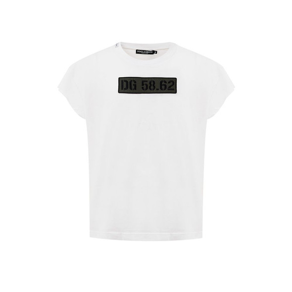 Dolce & Gabbana White Cotton T-Shirt Dolce & Gabbana White Cotton T-Shirt