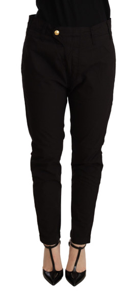 CYCLE Black Mid Waist BAGGY Fit Skinny Trouser CYCLE Black Mid Waist BAGGY Fit Skinny Trouser