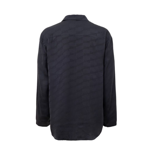 Balenciaga Gray Viscose Shirt Balenciaga Gray Viscose Shirt