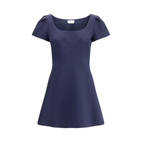 Short Dress with short gathered sleeves Short Dress with short gathered sleeves