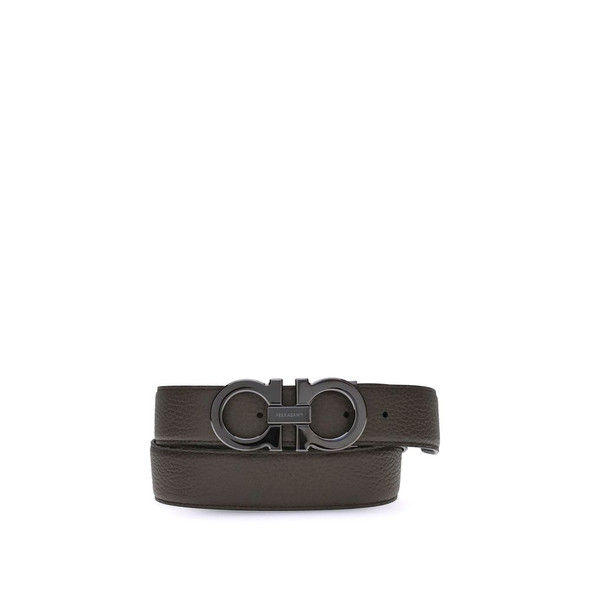 Ferragamo Reversible Gancini Belt FE785973111BB Ferragamo Reversible Gancini Belt FE785973111BB