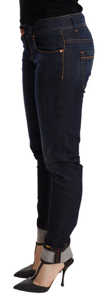 Acht Blue Washed Low Waist Skinny Denim Trouser PAN71239 Acht Blue Washed Low Waist Skinny Denim Trouser PAN71239