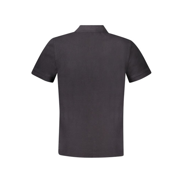 Black Cotton Polo Shirt BO-33090 Black Cotton Polo Shirt BO-33090