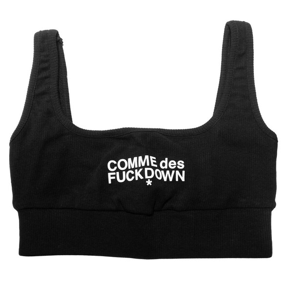 Comme Des Fuckdown Black Cotton Tops & T-Shirt CO-15699 Comme Des Fuckdown Black Cotton Tops & T-Shirt CO-15699