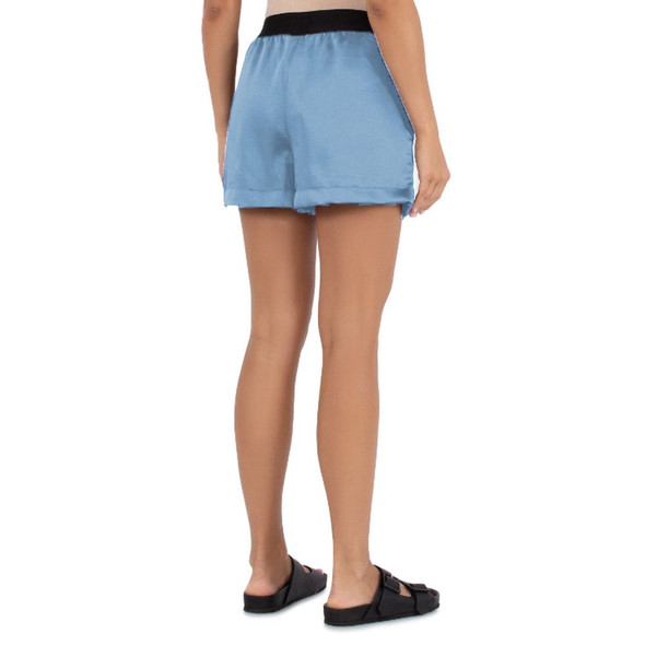 Comme Des Fuckdown Blue Polyester Short Comme Des Fuckdown Blue Polyester Short