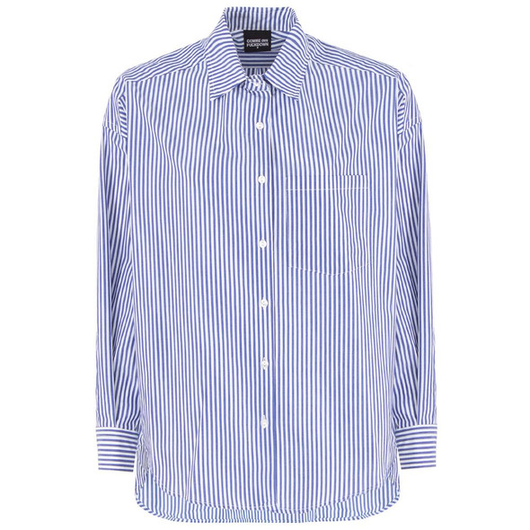 Comme Des Fuckdown Blue Cotton Shirt CO-13479 Comme Des Fuckdown Blue Cotton Shirt CO-13479