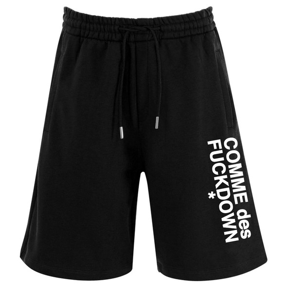 Comme Des Fuckdown Black Cotton Short CO-15715 Comme Des Fuckdown Black Cotton Short CO-15715