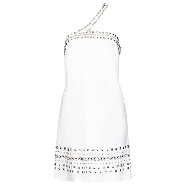 PINKO White Polyester Dress PINKO White Polyester Dress