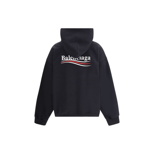 Balenciaga Logoed Hoodie BA767877TKVI91070BB Balenciaga Logoed Hoodie BA767877TKVI91070BB
