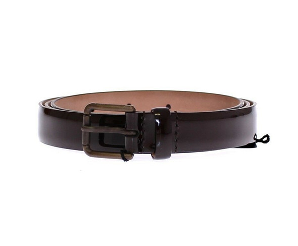 Dolce & Gabbana Brown Leather Logo Belt Cintura Belt Dolce & Gabbana Brown Leather Logo Belt Cintura Belt