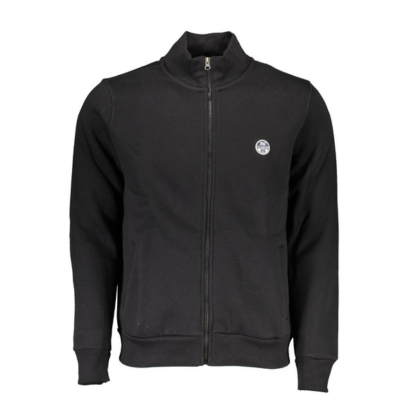 North Sails Black Cotton Sweater NO-16389 North Sails Black Cotton Sweater NO-16389