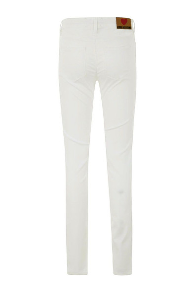 Love Moschino White Cotton Women's Jeans Love Moschino White Cotton Women's Jeans