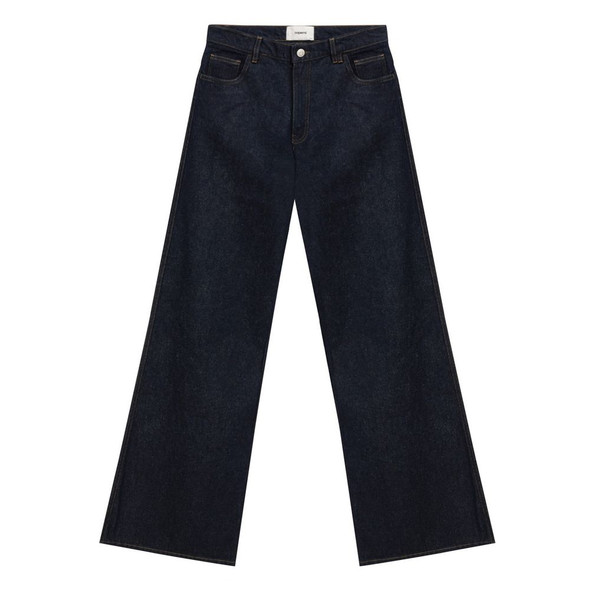 Coperni Blue Cotton High-Waisted Jean Coperni Blue Cotton High-Waisted Jean