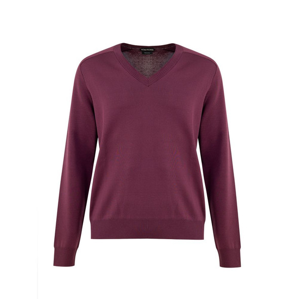 Tom Ford Purple Silk Sweater Tom Ford Purple Silk Sweater