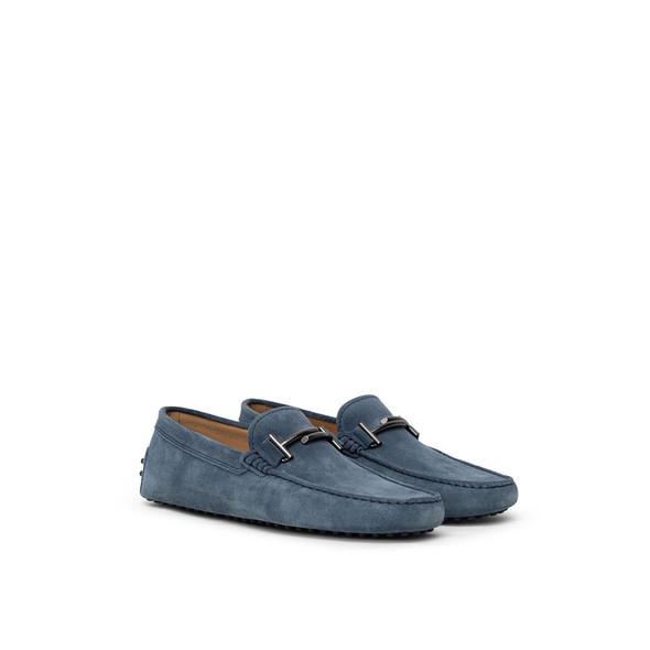 Blue Suede Leather Moccassin Blue Suede Leather Moccassin