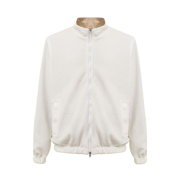 Gran Sasso Beige Polyester Jackets & Coat Gran Sasso Beige Polyester Jackets & Coat