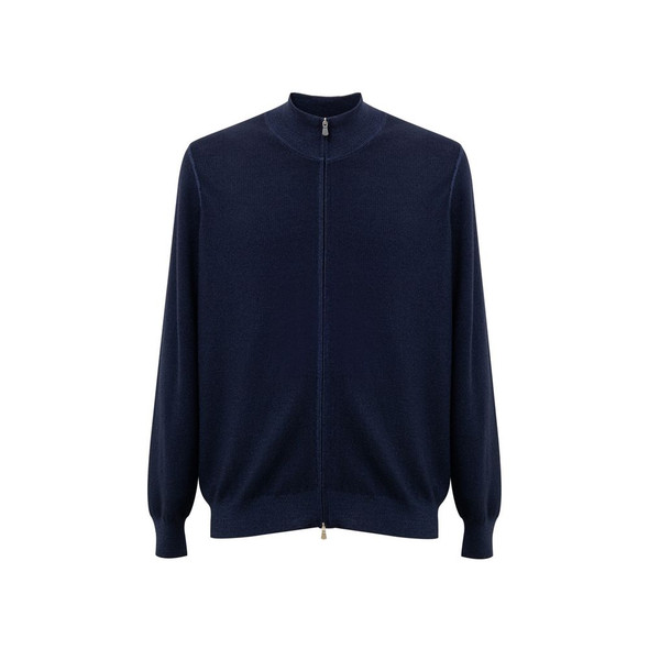 Gran Sasso Blue Wool T-Shirt Gran Sasso Blue Wool T-Shirt
