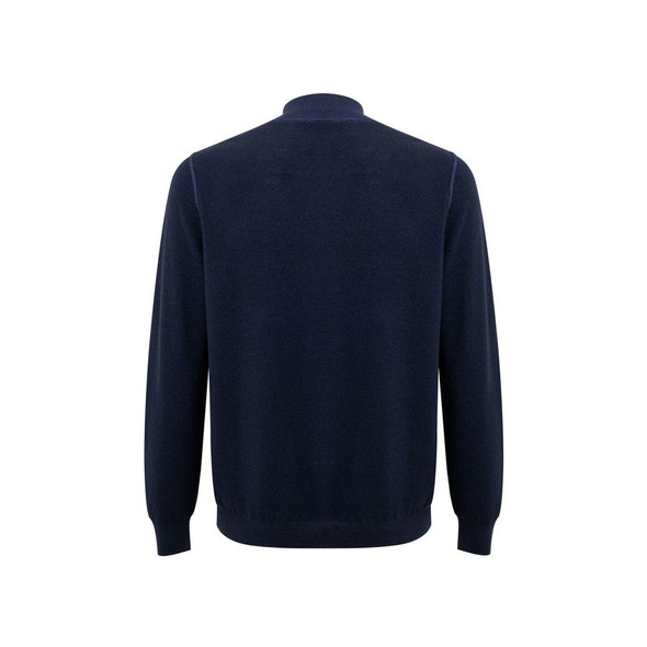 Gran Sasso Blue Wool T-Shirt Gran Sasso Blue Wool T-Shirt