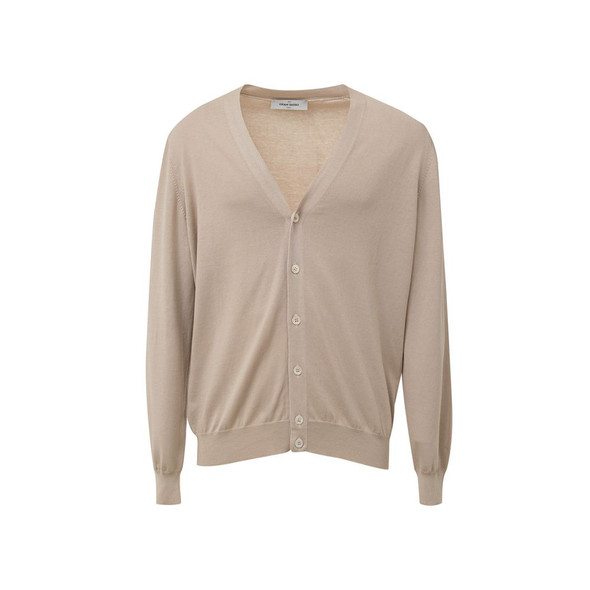 Gran Sasso Beige Cotton Cardigan Gran Sasso Beige Cotton Cardigan