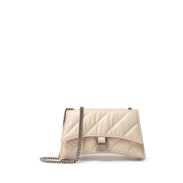 Balenciaga Beige Leather Shoulder Bag Balenciaga Beige Leather Shoulder Bag