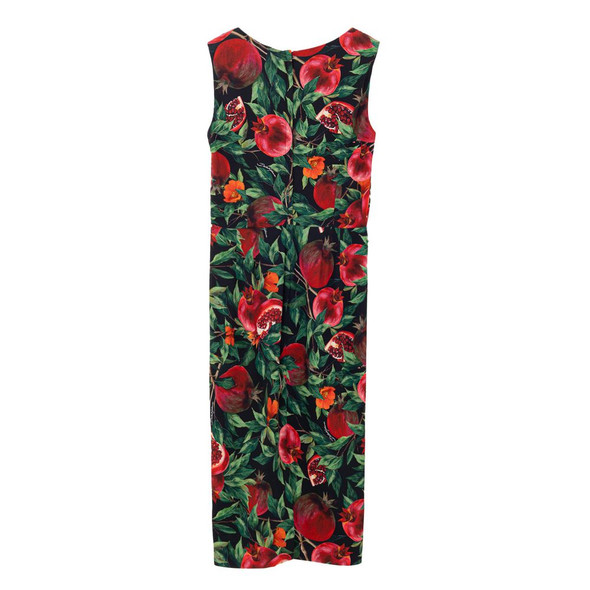 Dolce & Gabbana Bicolor Viscose Long Dolce & Gabbana Bicolor Viscose Long