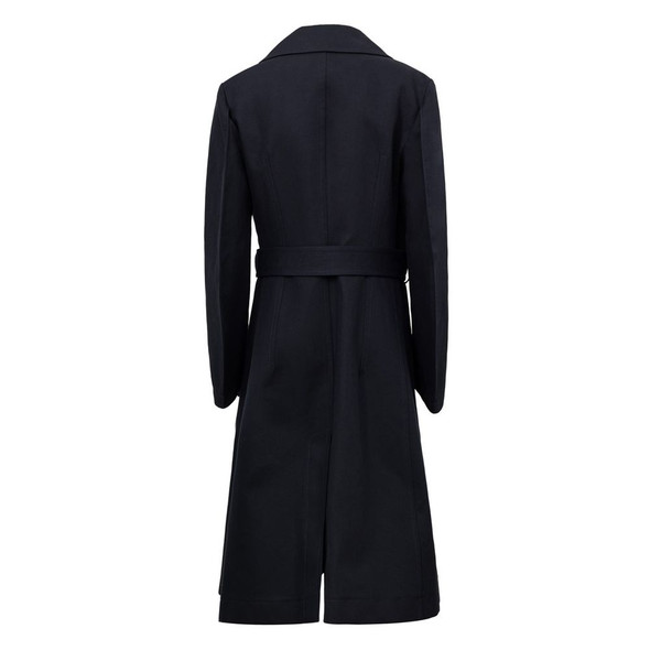 Blue Cotton Trench Coat BO-9139673 Blue Cotton Trench Coat BO-9139673