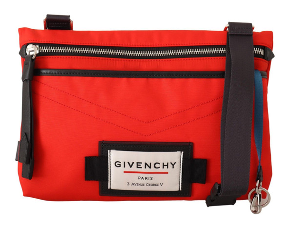 Chic Red and Black Downtown Crossbody Bag Chic Red and Black Downtown Crossbody Bag
