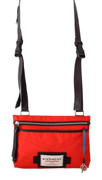 Chic Red and Black Downtown Crossbody Bag Chic Red and Black Downtown Crossbody Bag