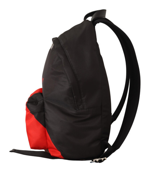Sleek Urban Backpack in Black and Red Sleek Urban Backpack in Black and Red