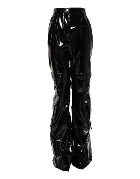 Dolce & Gabbana Black High Waist Cargo Bootcut Pants PAN76513 Dolce & Gabbana Black High Waist Cargo Bootcut Pants PAN76513