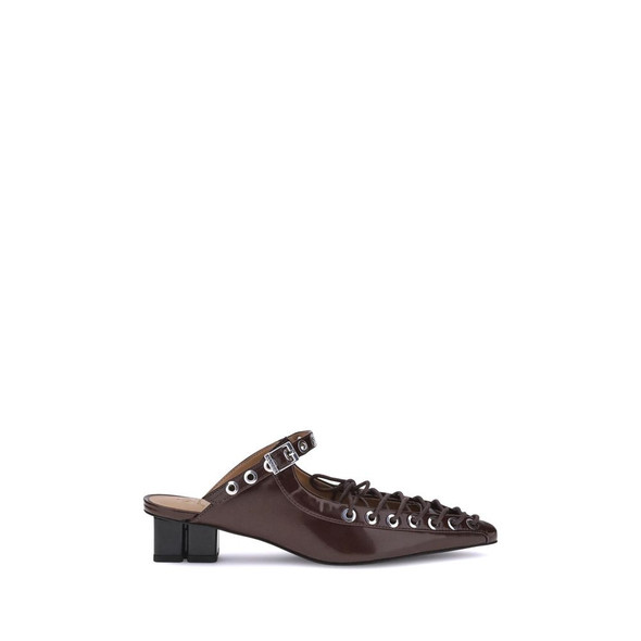 Ganni Oleatex laced Mules GAS3039730BB Ganni Oleatex laced Mules GAS3039730BB