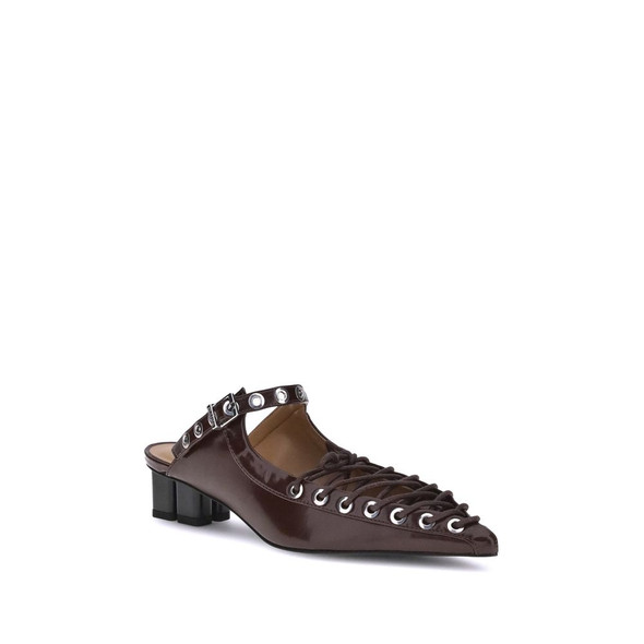 Ganni Oleatex laced Mules GAS3039730BB Ganni Oleatex laced Mules GAS3039730BB
