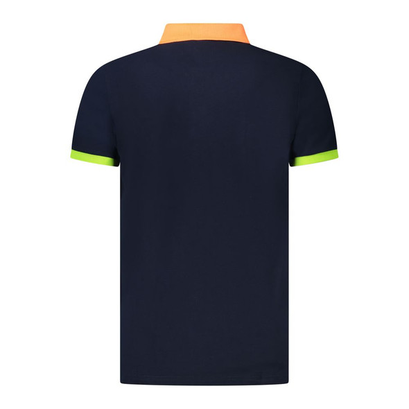 Norway 1963 Blue Cotton Men Polo Shirt NO-38997 Norway 1963 Blue Cotton Men Polo Shirt NO-38997