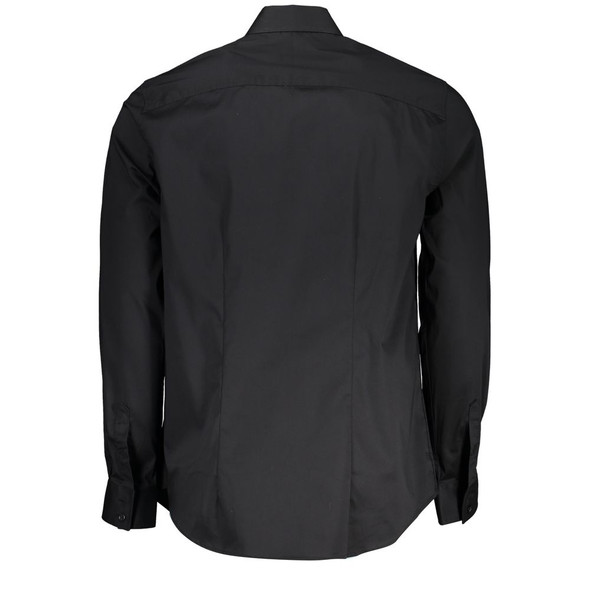 Guess Jeans Black Cotton Shirt Guess Jeans Black Cotton Shirt
