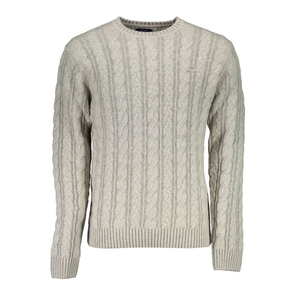 Gray Wool Sweater GA-3243 Gray Wool Sweater GA-3243