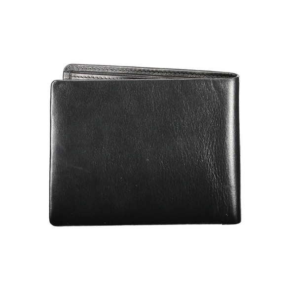 Black Leather Wallet GU-3660 Black Leather Wallet GU-3660