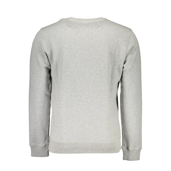 North Sails Gray Cotton Sweater NO-5383 North Sails Gray Cotton Sweater NO-5383