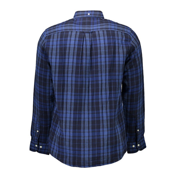 Gant Blue Cotton Shirt GA-9103 Gant Blue Cotton Shirt GA-9103