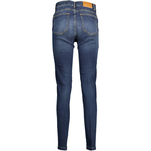 Kocca Blue Cotton Jeans & Pant Kocca Blue Cotton Jeans & Pant