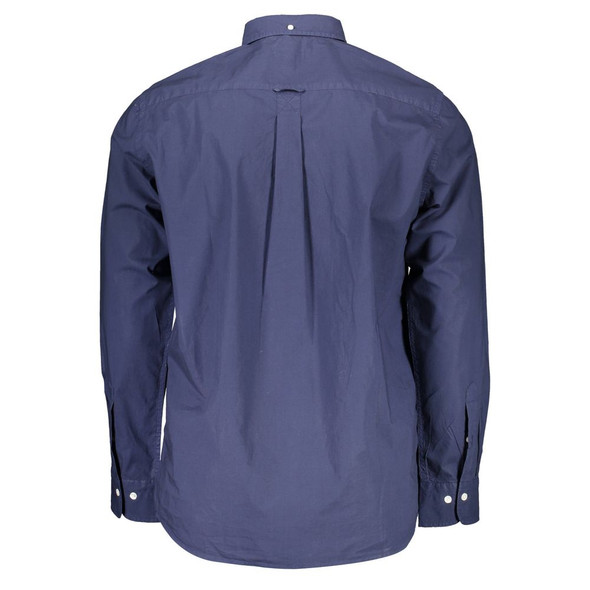 Gant Blue Cotton Shirt GA-14164 Gant Blue Cotton Shirt GA-14164