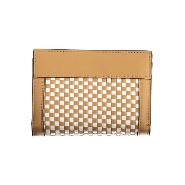 Guess Jeans Brown Polyethylene Wallet GU-14437 Guess Jeans Brown Polyethylene Wallet GU-14437