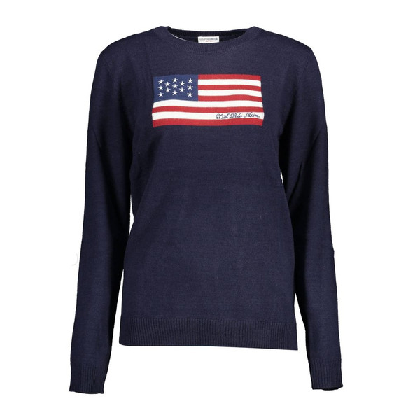 U.S. POLO ASSN. Blue Nylon Sweater U.S. POLO ASSN. Blue Nylon Sweater
