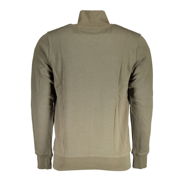 La Martina Green Cotton Sweater La Martina Green Cotton Sweater