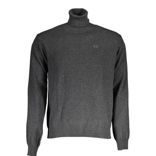 La Martina Gray Wool Sweater La Martina Gray Wool Sweater