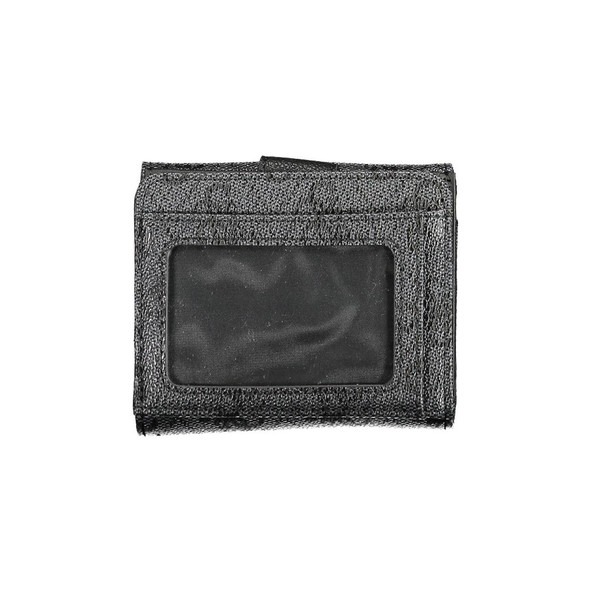 Guess Jeans Black Polyethylene Wallet GU-17234 Guess Jeans Black Polyethylene Wallet GU-17234