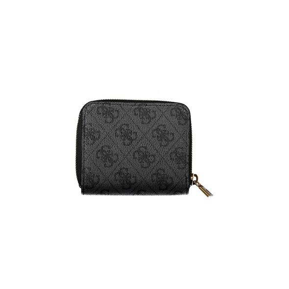 Guess Jeans Black Polyethylene Wallet GU-18058 Guess Jeans Black Polyethylene Wallet GU-18058