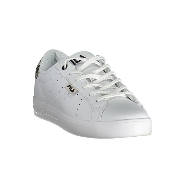 Fila White Polyester Sneaker Fila White Polyester Sneaker