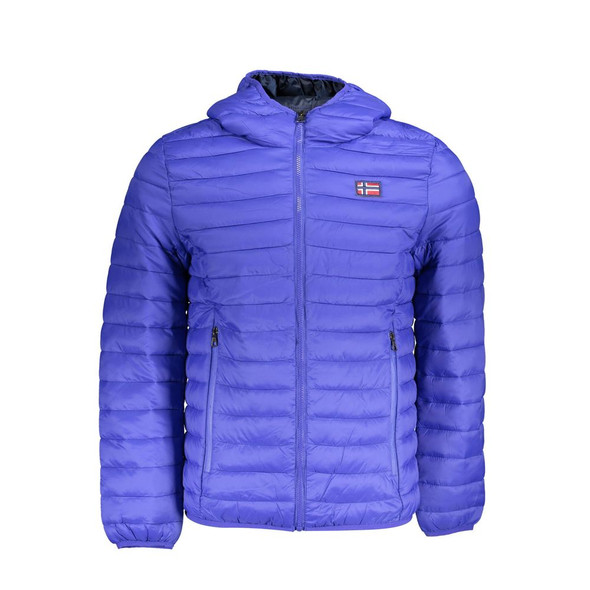Blue Polyamide Jacket NO-20753 Blue Polyamide Jacket NO-20753
