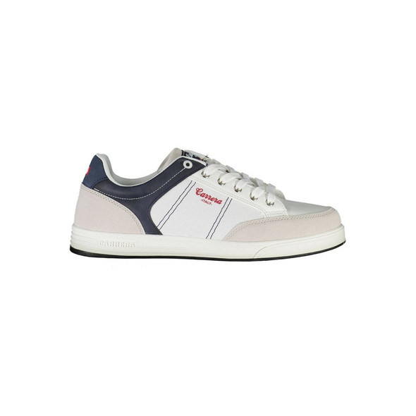 Carrera White Polyester Sneaker CA-21927 Carrera White Polyester Sneaker CA-21927