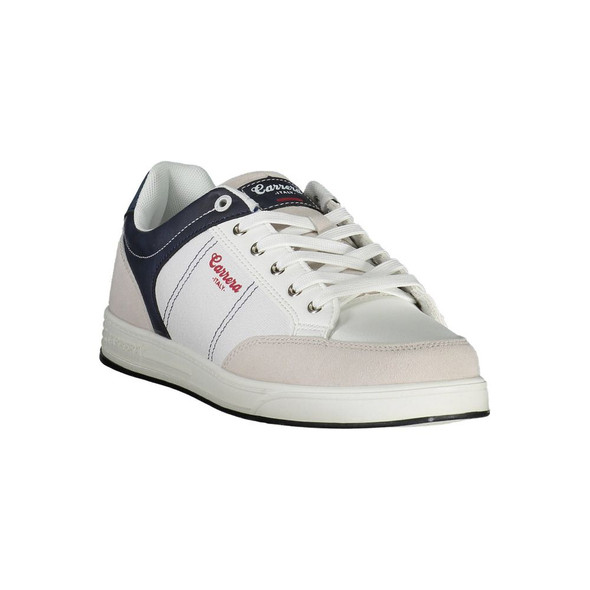 Carrera White Polyester Sneaker CA-21927 Carrera White Polyester Sneaker CA-21927